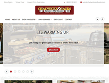 Tablet Screenshot of chadwicksandhacks.com